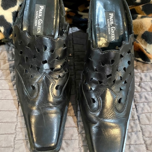 Paul Green Munchen Soft Leather Mules Size 8.5 | eBay Paul Green Handmade München Leather Mules Size 8.5